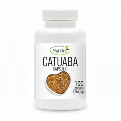 CATUABA, 465 mg - kapsułki (100 szt) - AFRODYZJAK, ANTYDEPRESANT