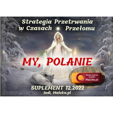 PENDRIVE 32GB - "Strategia Przetrwania w Czasach Przełomu": SUPLEMENT (12.2022) - MY, POLANIE