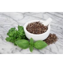 ŚWIĘTA BAZYLIA - TULASI (liście pocięte) 50g - Uzdrawiająca Pyszna Herbatka